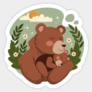 Bear Motherhood Sticker